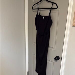 Black Spaghetti Strap Dress
